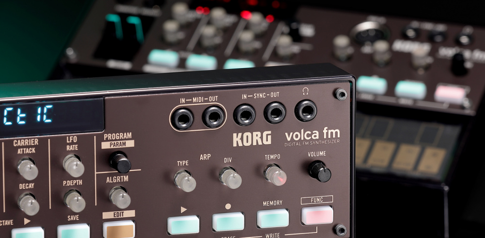 KORG volca fm – цифровой FM-синтезатор (часть2) 