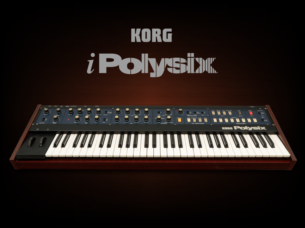 Новая полифоническая синтезаторная студия KORG iPolysix для iPad mini и iPad