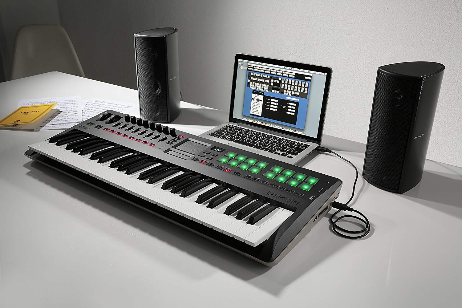 Korg Taktile 49 - миди-клавиатура, дающая вдохновение 