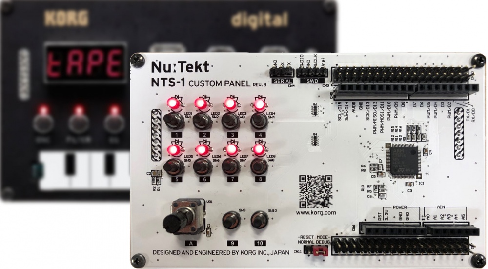 NTS-1 Custom Panel доступный моддинг синтезатора